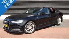 Zwart Gebruikt 2016 Audi A6 S-Line Sedan | € 16.950 (Eerlijke prijs)