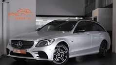 Zilver Gebruikt 2020 Mercedes C300 AMG line Stationwagen | € 27.999 (Super prijs)