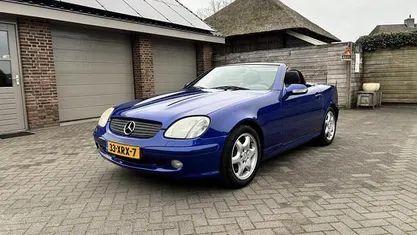 Occasion Mercedes SLK320 218 PK (160 kW) 2000 Blauw Cabriolet