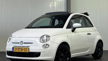 Occasion Fiat 500C Lounge 86 PK (63 kW) 2011 Wit Cabriolet