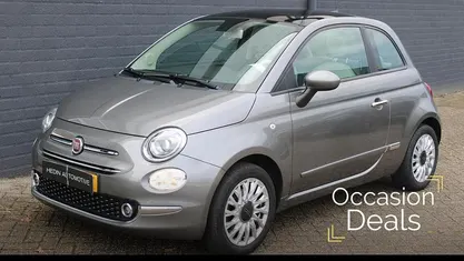 Grijs Occasion 2020 Fiat 500 Lounge Hatchback | € 13.880 (Eerlijke prijs)