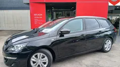 Zwart Gebruikt 2017 Peugeot 308 Premium Stationwagen | € 11.450 (Eerlijke prijs)