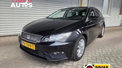 Zwart Gebruikt 2017 Seat Leon Business Stationwagen | € 11.995 (Eerlijke prijs)