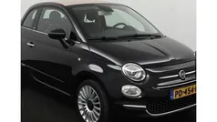 Zwart Gebruikt 2017 Fiat 500C Lounge Cabriolet | € 8.880 (Goede deal)
