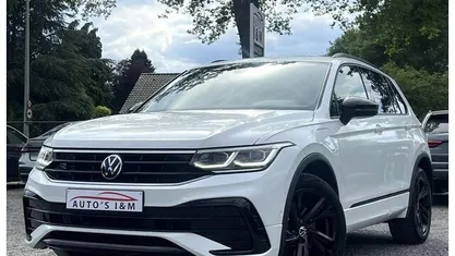Wit Gebruikt 2022 VW Tiguan R-line SUV | € 35.999 (Eerlijke prijs)