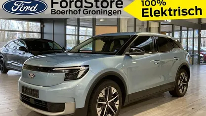 Blauw (metallic) Occasion 2025 Ford Explorer Extended Range SUV | € 37.890 (Super prijs)