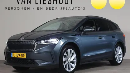 Occasion Skoda Enyaq iV First Edition 150 kW (204 PK) 2021 Grijs (metallic) SUV