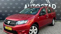 Rood, metallic lak Gebruikt 2014 Dacia Logan MCV Ambiance MPV | € 4.495 (Goede deal)