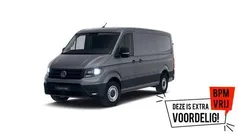 Grijs Nieuw 2024 VW Crafter Highline Van | € 47.110 (Goede deal)