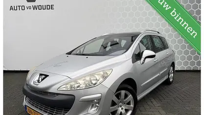 Grijs (metallic) Gebruikt 2009 Peugeot 308 SW Stationwagen | € 1.950 (Super prijs)
