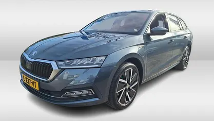 Occasion Skoda Octavia Business Line 204 PK (150 kW) 2021 Grijs Stationwagen