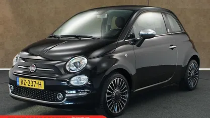Zwart Gebruikt 2018 Fiat 500 Lounge Hatchback | € 9.645 (Eerlijke prijs)