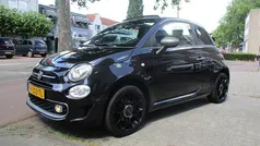 Zwart Gebruikt 2018 Fiat 500C Lounge Cabriolet | € 11.985 (Eerlijke prijs)