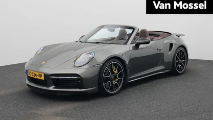 Groen Gebruikt 2021 Porsche 911 Turbo S Cabriolet Cabriolet | € 248.900 (Eerlijke prijs)