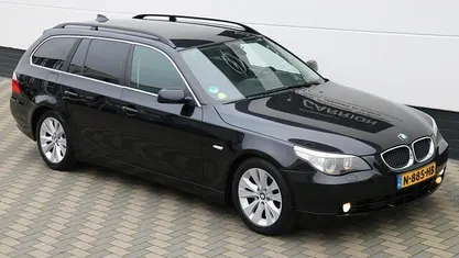 Zwart Gebruikt 2005 BMW 525 Executive Stationwagen | € 4.445 (Goede deal)