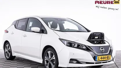 Wit Occasion 2021 Nissan Leaf N-Connecta Hatchback | € 11.990 (Super prijs)