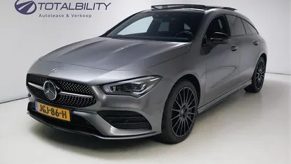Grijs Gebruikt 2023 Mercedes CLA250e Shooting Brake AMG line Stationwagen | € 35.400 (Eerlijke prijs)