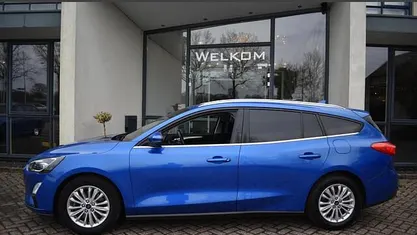Blauw Occasion 2022 Ford Focus Titanium X Stationwagen | € 10.900 (Super prijs)