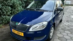 Blauw, metallic lak Gebruikt 2010 Skoda Fabia Stationwagen | € 2.450 (Goede deal)