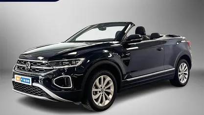 Zwart Gebruikt 2024 VW T-Roc Cabriolet Style Cabriolet | € 36.995 (Super prijs)
