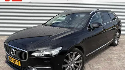 Zwart Gebruikt 2017 Volvo V90 Inscription Stationwagen | € 16.948 (Super prijs)