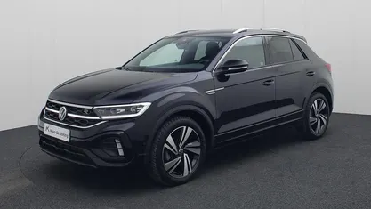 Zwart Occasion 2025 VW T-Roc R-line SUV | € 36.840 (Eerlijke prijs)