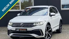 Wit Gebruikt 2021 VW Tiguan R-line SUV | € 33.135 (Super prijs)