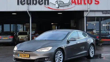 Occasion Tesla Model S 350 kW (476 PK) 2016 Grijs Hatchback