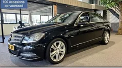 Zwart Gebruikt 2012 Mercedes C180 Avantgarde Sedan | € 11.990 (Eerlijke prijs)