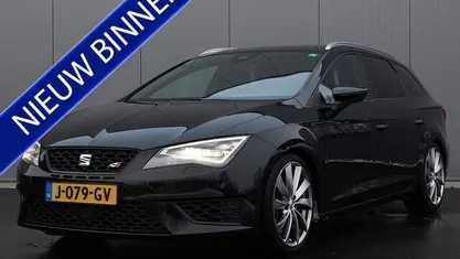 Zwart Gebruikt 2016 Cupra Leon Stationwagen | € 16.999 (Super prijs)