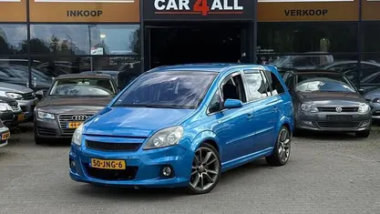 Blauw Gebruikt 2008 Opel Zafira OPC MPV | € 4.749 (Eerlijke prijs)