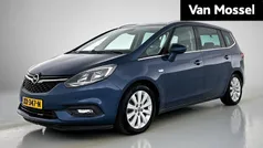 Blauw, metallic lak Gebruikt 2017 Opel Zafira Innovation MPV | € 18.940 (Eerlijke prijs)