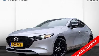 Occasion Mazda 3 Homura-Line 150 PK (110 kW) 2022 Sonic silver (grijs metallic) Hatchback