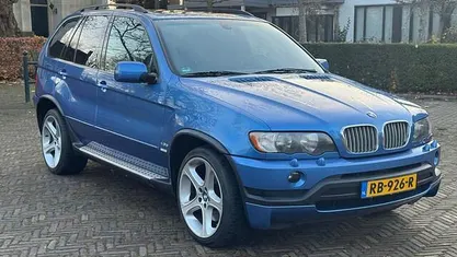 Blauw (metallic) Gebruikt 2002 BMW X5 SUV | € 5.999 (Super prijs)
