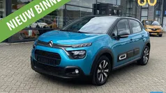 Blauw, metallic lak Gebruikt 2021 Citroën C3 PureTech Hatchback | € 12.950 (Goede deal)