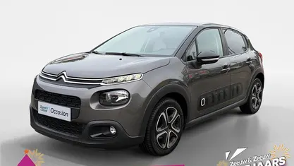 Platinium grey Gebruikt 2018 Citroën C3 Feel Hatchback | € 9.935 (Eerlijke prijs)