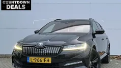 Zwart Gebruikt 2021 Skoda Superb Business Line Stationwagen | € 28.240 (Eerlijke prijs)