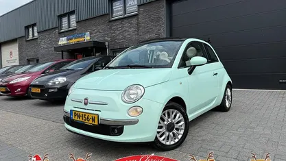 Groen Gebruikt 2015 Fiat 500C Lounge Cabriolet | € 7.999 (Goede deal)