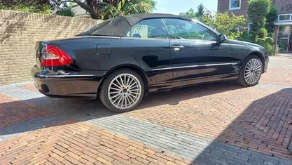 Zwart Gebruikt 2008 Mercedes 280 Elegance Cabriolet | € 5.650 (Super prijs)