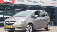 Bruin, metallic lak Gebruikt 2014 Opel Meriva Business MPV | € 5.748 (Eerlijke prijs)