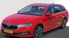 Rood Gebruikt 2021 Skoda Octavia Business Line Stationwagen | € 23.945 (Eerlijke prijs)