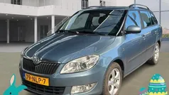 Blauw Gebruikt 2010 Skoda Fabia GreenLine Stationwagen | € 2.395 (Eerlijke prijs)