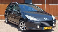 Zwart, metallic lak Gebruikt 2007 Peugeot 307 Premium Stationwagen | € 1.650 (Eerlijke prijs)