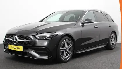 Grijs Occasion 2022 Mercedes C200 AMG line Stationwagen | € 35.890 (Eerlijke prijs)