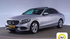 Grijs, metallic lak Gebruikt 2014 Mercedes C250 Prestige Sedan | € 18.909 (Super prijs)