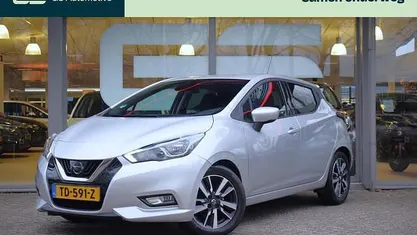 Occasion Nissan Micra N-Connecta 90 PK (66 kW) 2018 Grijs Hatchback