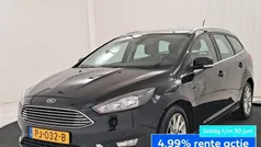 Zwart Gebruikt 2017 Ford Focus Titanium Stationwagen | € 12.890 (Eerlijke prijs)