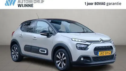 Beige Occasion 2021 Citroën C3 PureTech Hatchback | € 12.950 (Eerlijke prijs)