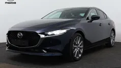 Blauw mica Gebruikt 2024 Mazda 3 Exclusive-Line Sedan | € 35.250 (Eerlijke prijs)