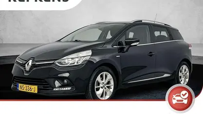 Zwart Gebruikt 2017 Renault Clio GrandTour LIMITED Stationwagen | € 9.725 (Eerlijke prijs)